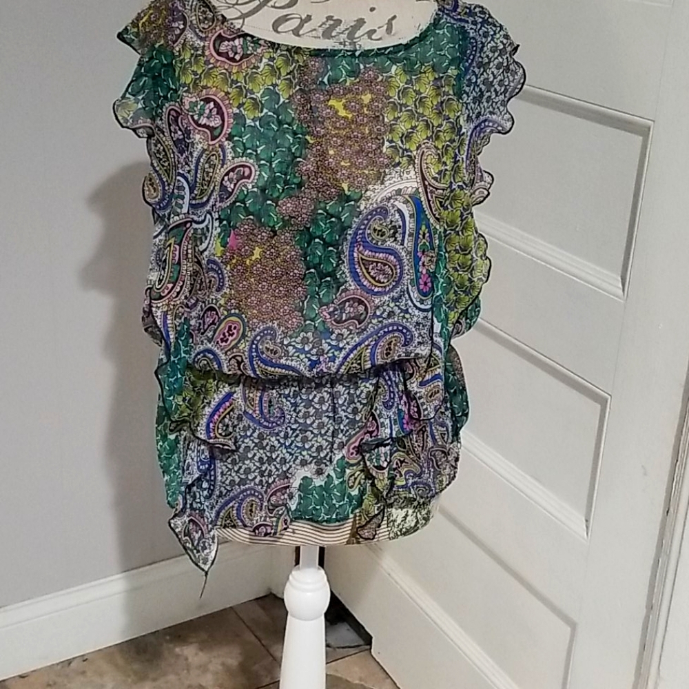Trendy Sheer top